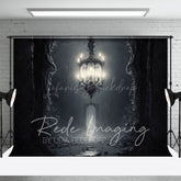 Lofaris Grey Dark Magic Chandelier Architecture Backdrop